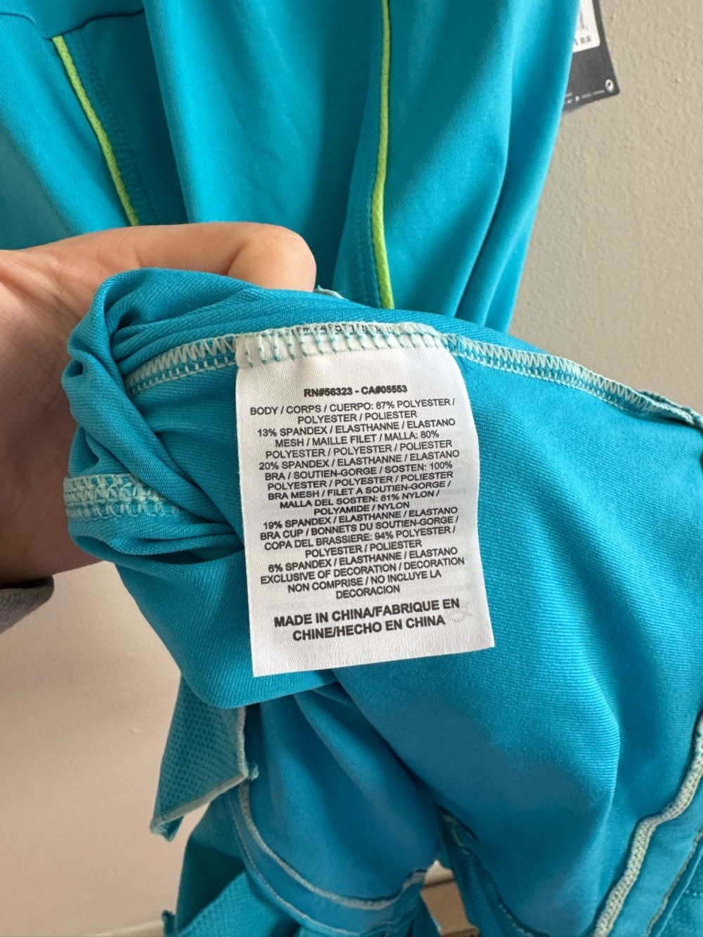 NWT y2k Nike tennis dress blue green large active dress - Picture 5 of 6